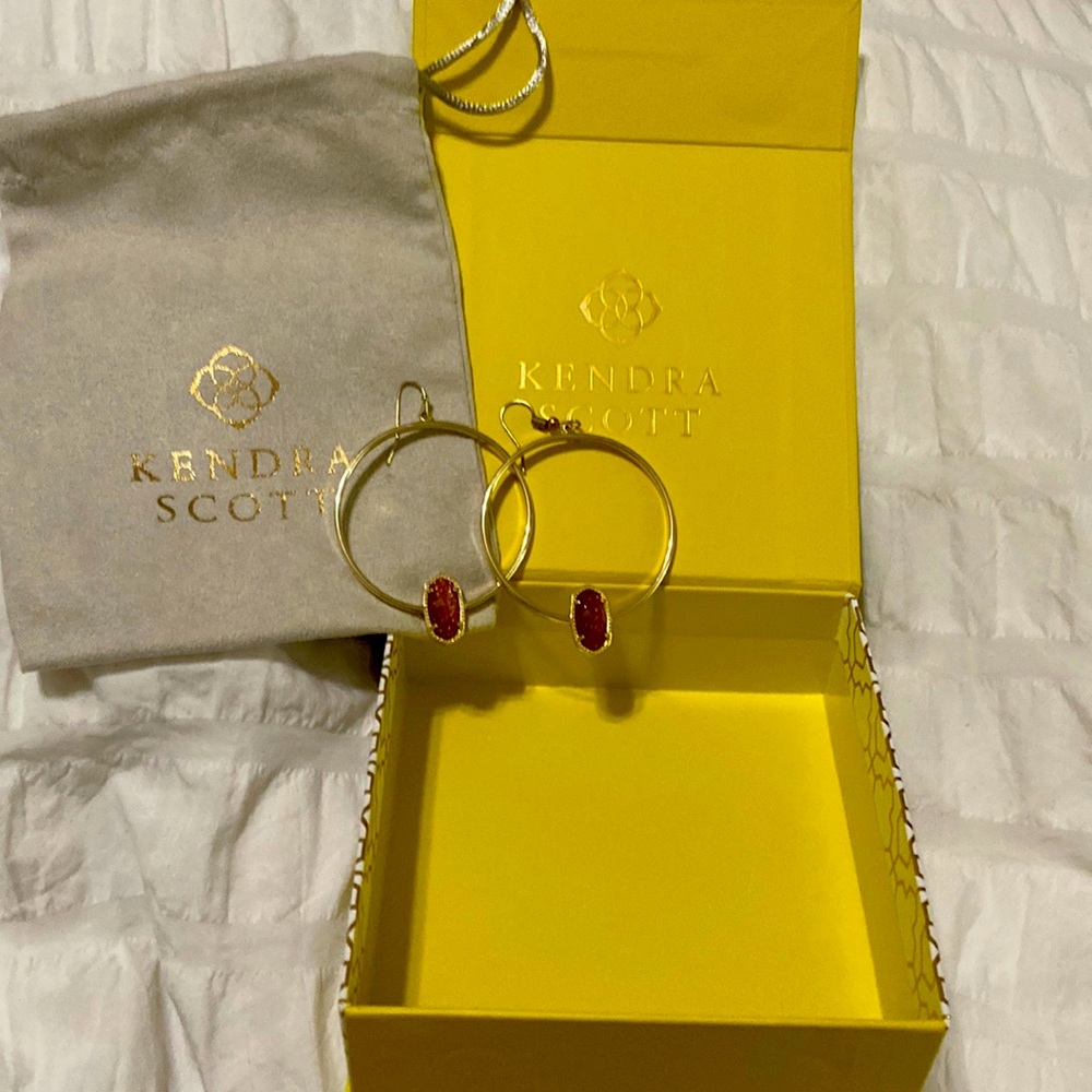 Ke sea scary drury hoop earrings